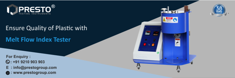 Ensure Quality Of Plastic With Melt Flow Index Tester